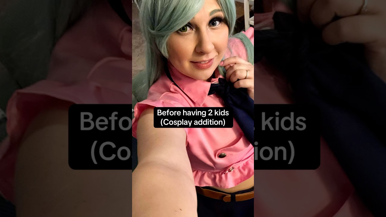Before/ after having kids trend (cosplay addition)