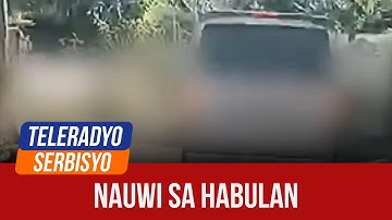 DOTr-SAICT chases colorum van in Batangas | Teleradyo Serbisyo (05 May 2025)