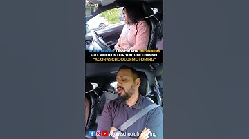 Roundabout Lesson for Beginners #driving #drivinginstructor