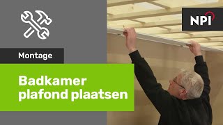 beneden Voorspellen Fraude Kunststof plafond | Bestel uw kunststof plafonds online | NPI