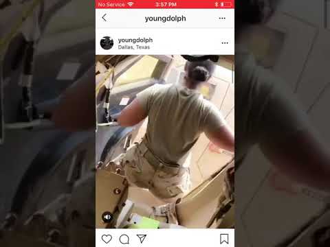 US soldier dancing to young dolph new single