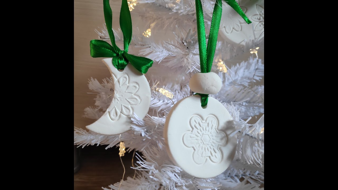 Baking Soda Ornaments - white ornaments (SECRET)