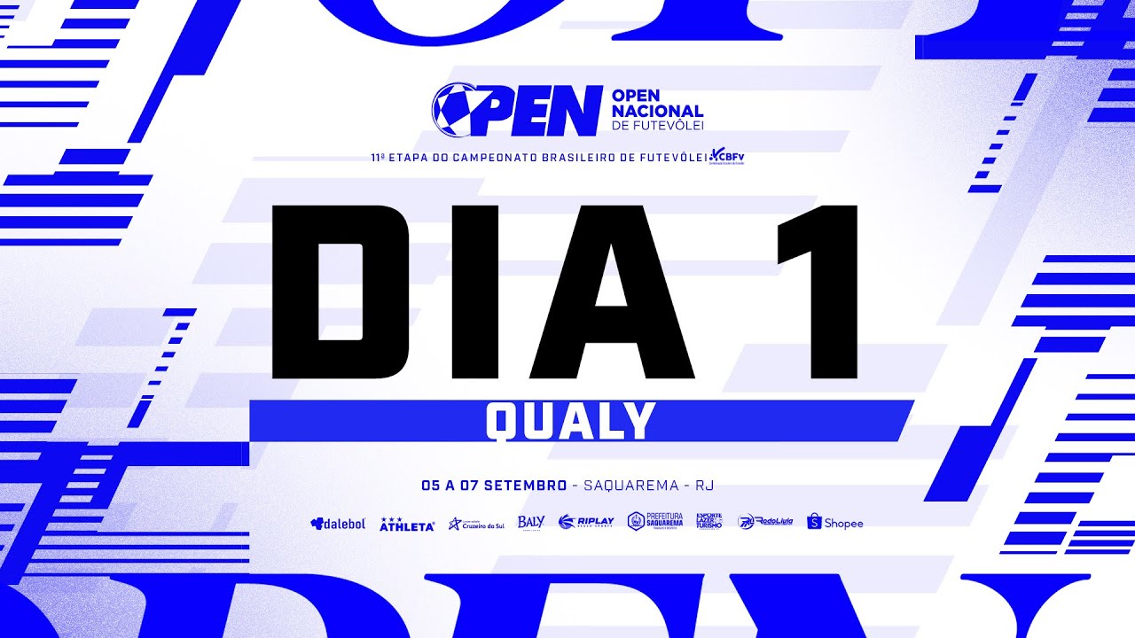 Open Nacional de Futevôlei - Etapa Saquarema - Dia 1 - Última Vaga QUALIFY