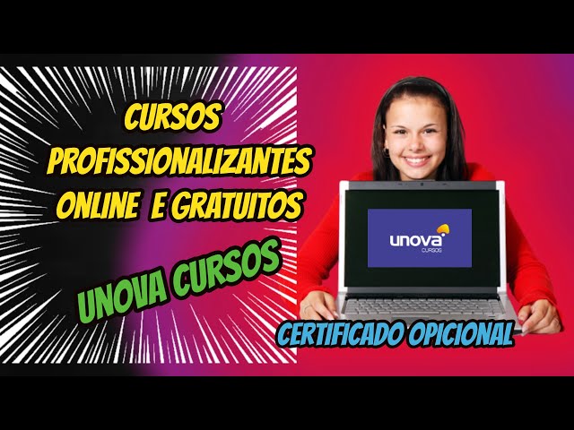 Certificação - Unova Cursos Gratuitos Online