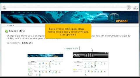Hostsary.com Cpanel Video Tutorial X3  Style Spanish