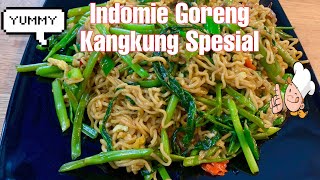 Cara Memasak Indomie Goreng Kangkung