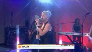 Pink Please Don't Leave Me Live TODAY SHOW chords