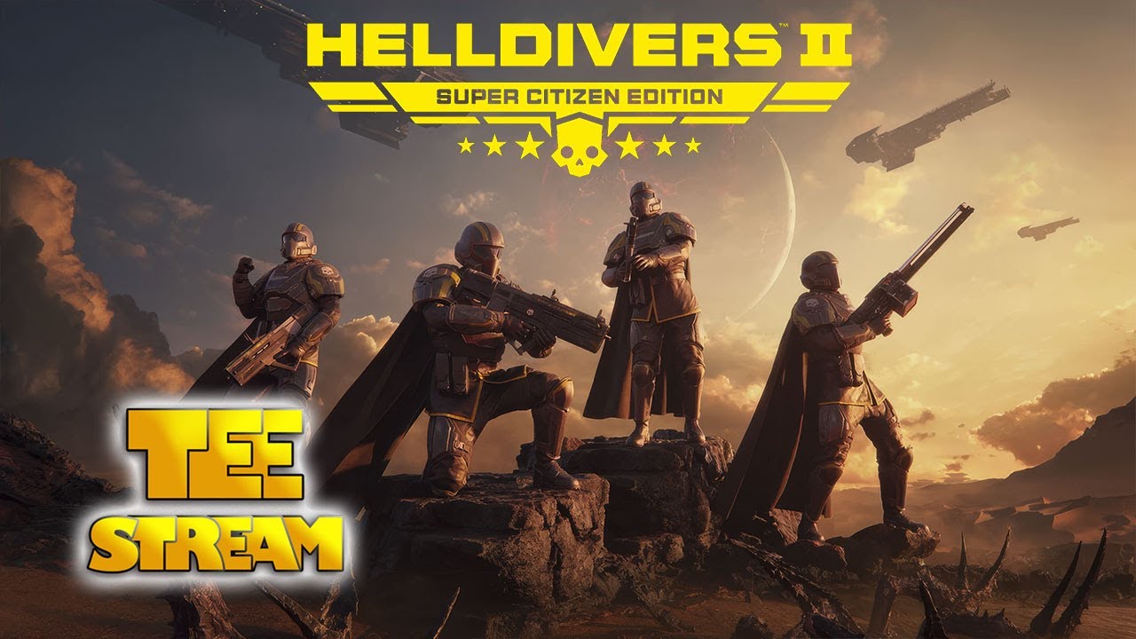Tee Стрим по Helldivers II (Демократия)