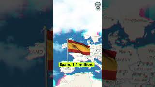 LGBT Population by COUNTRY 🏳️‍🌈 #shorts #lgbt #data #lgbtq