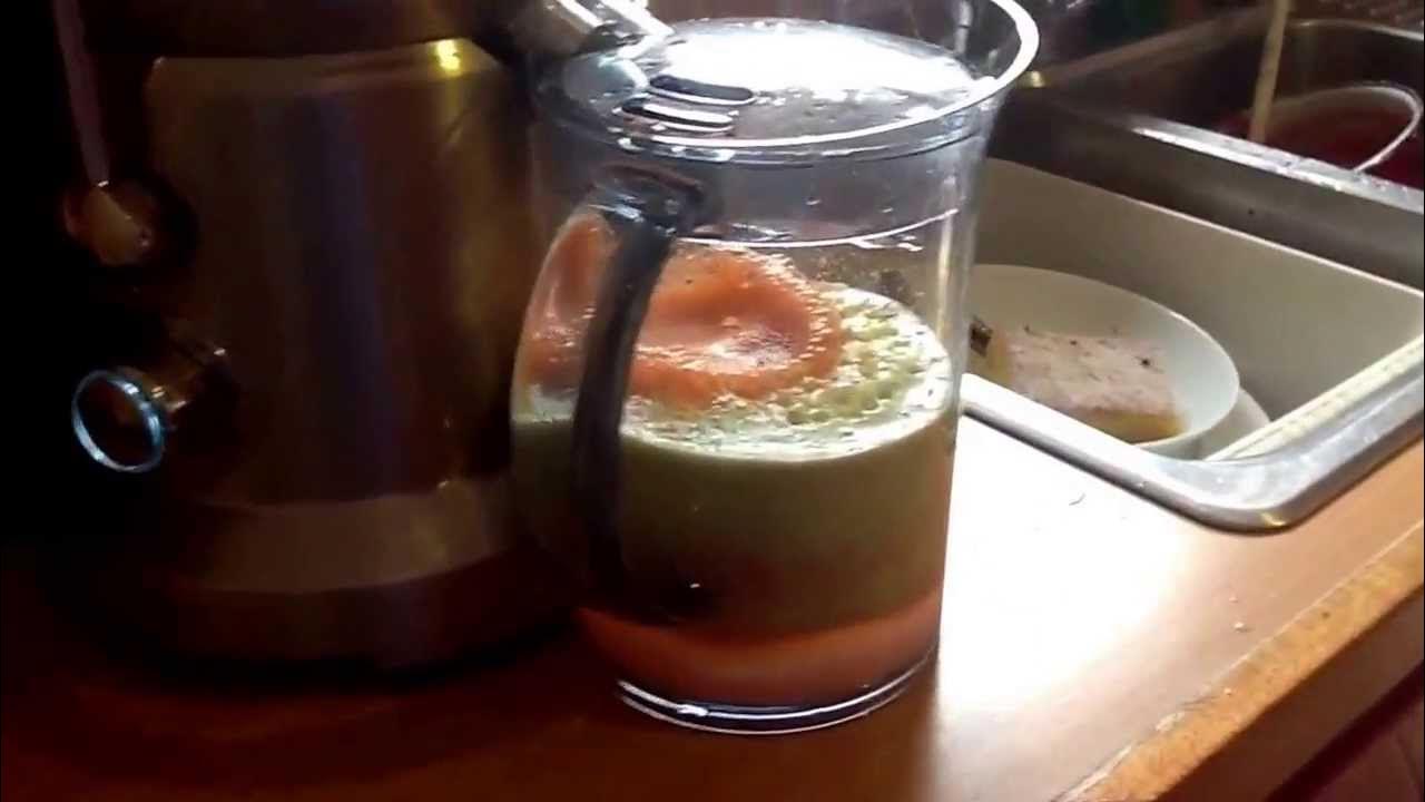 Frisch gepresster saft geht schnell ist gesund YouTube