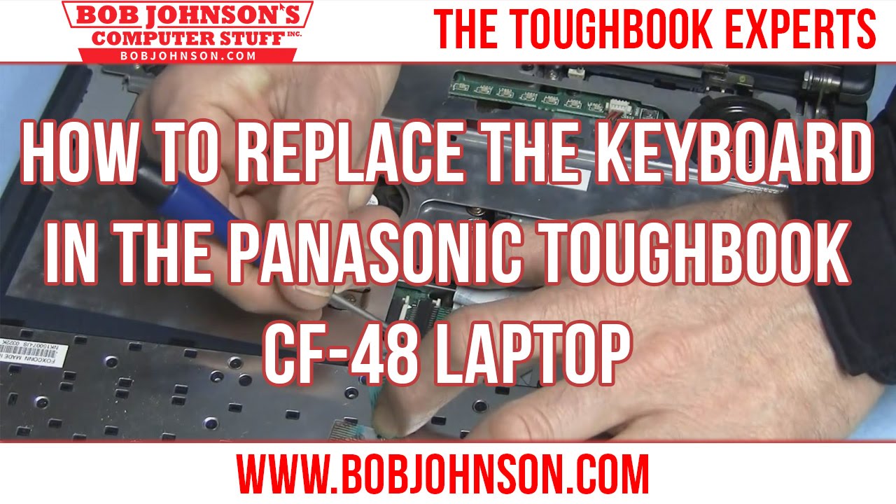 How to replace the Hard Drive in the Panasonic Toughbook CF48 Laptop