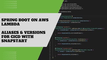 Aliases & Versions for Java Applications using SnapStart on AWS Lambda