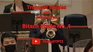 Tony Plays Trumpet Etudes!!! Bitsch no. 1 Vivo