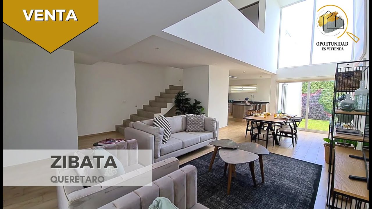 CASA EN VENTA EN ZIBATA QUERETARO CON DOBLE ALTURA | $4,332,910 | Info ⬇