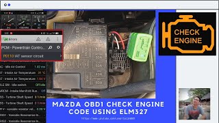 Mazda OBD1 проверьте код неисправности двигателя с помощью ELM327 screenshot 4