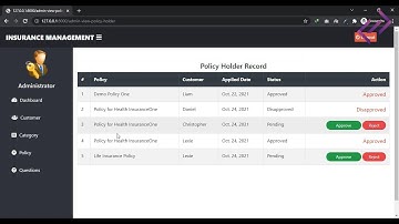 Insurance Management System Project in Django with Source Code - CodeAstro