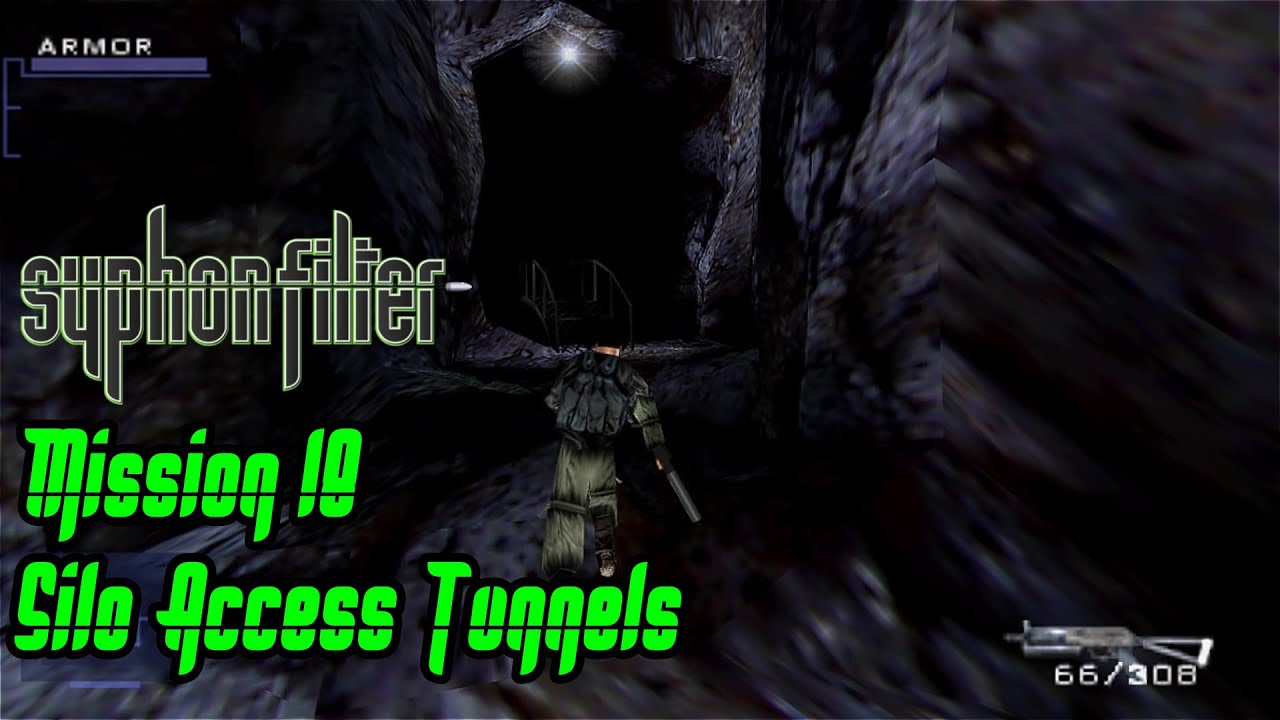 Syphon Filter - Missão 18 - Silo Access Tunnels.
