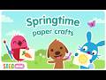 Springtime Paper Crafts | Free Printables | Sago Mini