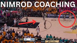 SPURS god awful, nimrod, pathetic coaching vs. KNICKS | GAME 1
