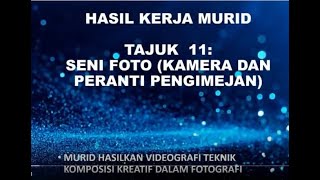 Seni Foto kamera Dan Peranti Pengimejan 