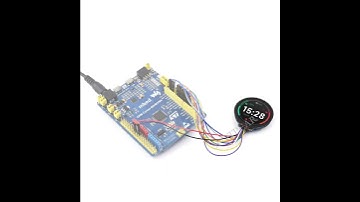 Spotpear 1.28inch Round LCD Display Screen Module with Touch For Arduino/Raspberry Pi/Pico/STM32