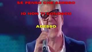 Video thumbnail of "KARAOKE CUMBIA LA NOTTE DEI PENSIERI CON CORI (DEMO) - MICHELE ZARRILLO"