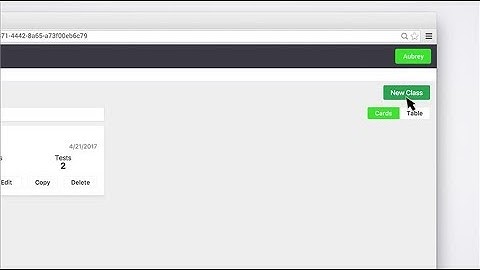Lexmark Testing Assistant - Creación y eliminación de una clase