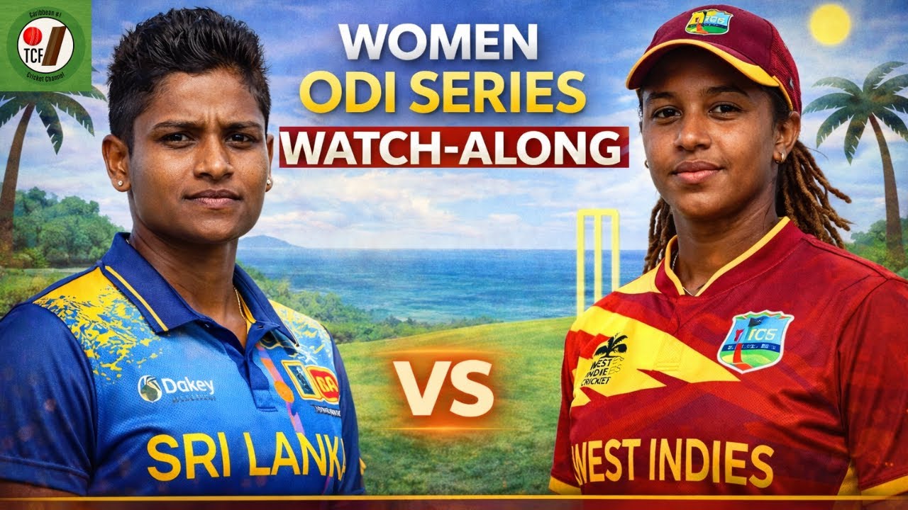 One Day International Cricket Watch-Along | West Indies vs Sri Lanka (Match 1 of 3)