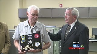 Volunteer honored for 21 years of service