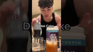 Did I just make High Protein & Low Calorie Coca Cola??