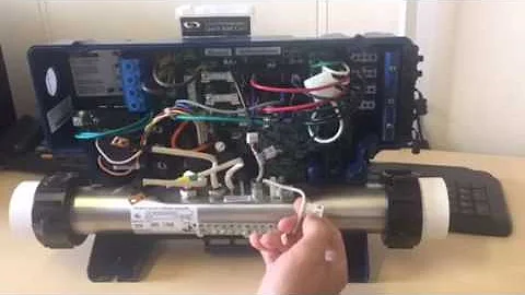 How to remove heater from Gecko in.ye hot tub control systems
