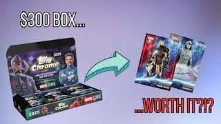 I Opened a $300 Topps Chrome Marvel Studios Hobby Box… Was It Worth It?