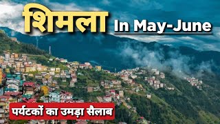 Tourist में Shimla का क्रेज | Shimla | Shimla in Summer | Shimla Tourist Places #shimla