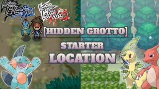 [HIDDEN GROTO] Starter Pokemon locations - Pokemon blaze black 2 redux / Volt White 2 redux