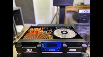 Cục Đẩy 2 kênh Class D Lx LA2150:8tr700 ( 1500w/1 kênh) Mở xem Nội Thất và Test Chất Âm