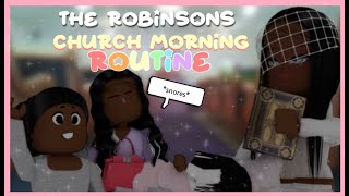 The ROBINSONS CHURCH SUNDAY MORNING ROUTINE! *chaos!* ༊*·˚ |☄. *.⋆Robinsons family!