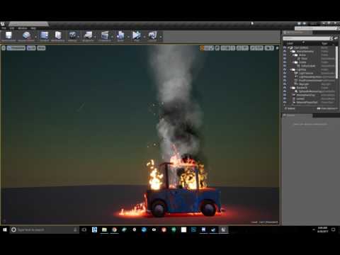 Car on Fire FX