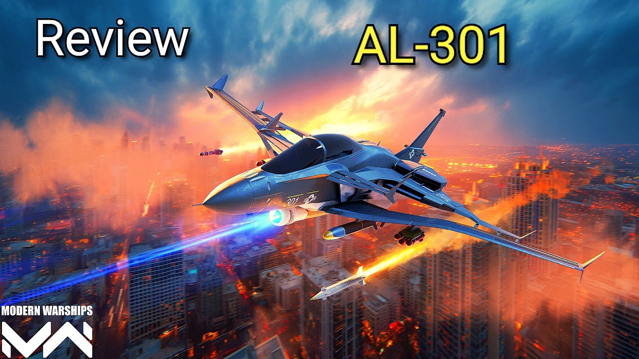 Modern Warships | Review of the game's new AL-301 attack aircraft