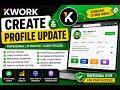 Kwork Create and profile update