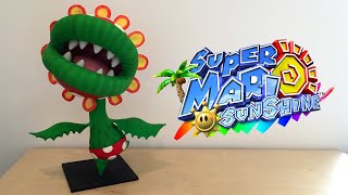 Making PETEY PIRANHA with CLAY | Super Mario Sunshine Sculpture