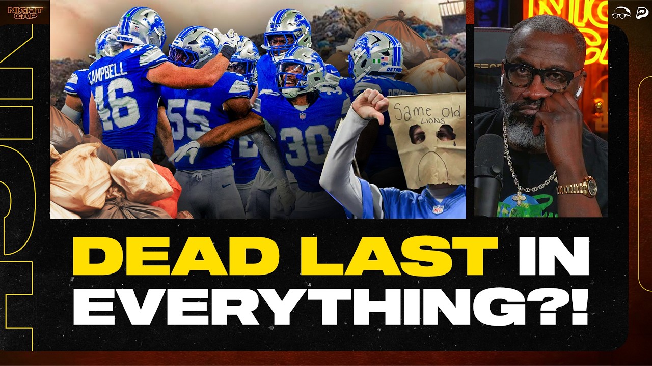 Shannon Sharpe DESTROYS Lions Defense for Being DEAD LAST in EVERYTHING! | Nightcap
