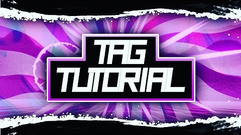 PS touch Tutorial [1] How to make a cool Tag under 5 minutes