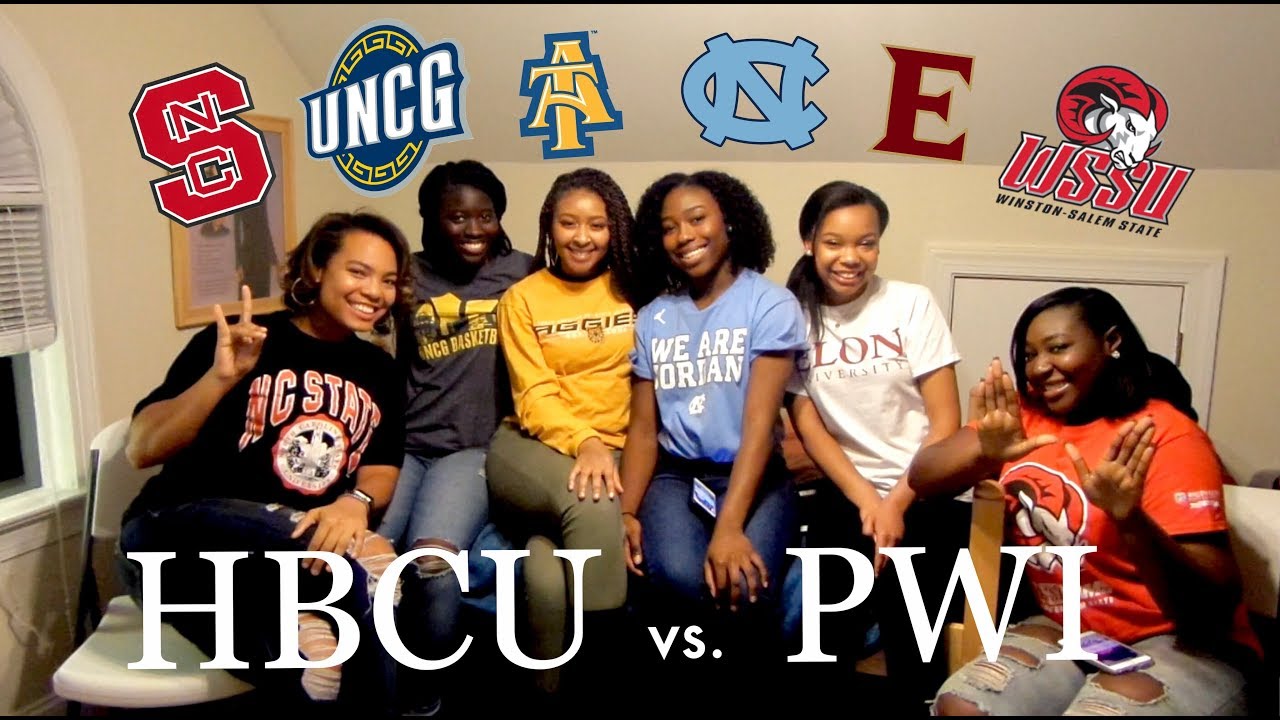 HBCU VS. PWI | UNC, A&T, WSSU, UNCG, Elon, NC State + advice