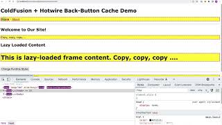 Exploring Turbo Drive Back-Button Caching Behavior In Lucee CFML