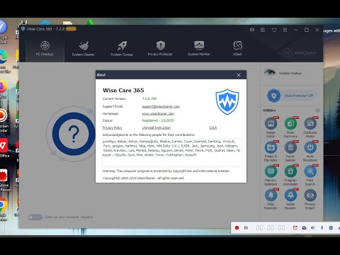 Wise Care 365 Pro 7.2.8.709 License Key