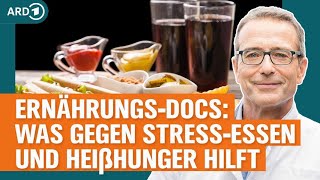 Stress-Essen: was hilft bei Bluthochdruck und Niereninsuffizienz| Die Ernährungs-Docs | NDR