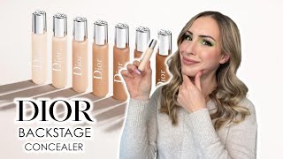 DIOR BACKSTAGE CONCEALER Flash Perfector | Fully Tested Review | Application + Wear Test