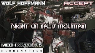 Wolf Hoffmann (ACCEPT) Night On Bald Mountain (MechWarrior 5 Mercenaries) [GMV]