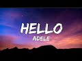 Adele - Hello (Lyrics)