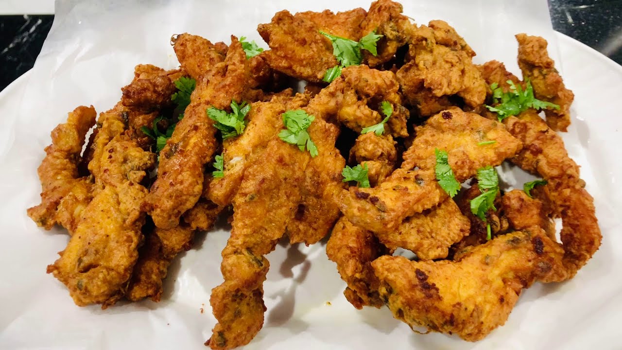 Crispy Chicken Stripes Quick &Easy Desi style (URDU/HINDI) - YouTube